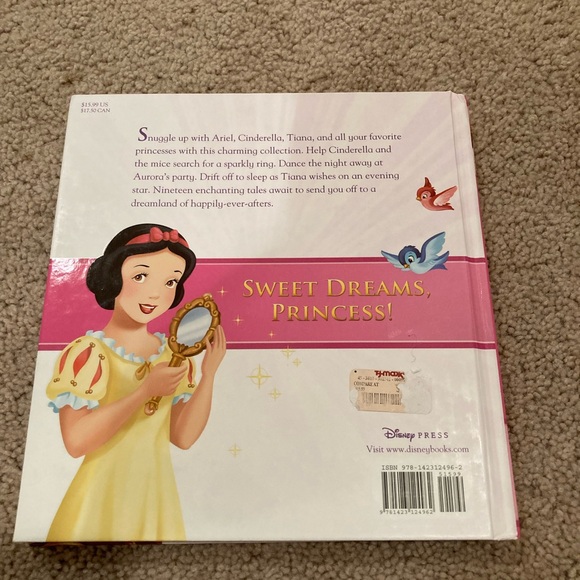 Disney Princess Bedtime Story hardcover book - Picture 2 of 7
